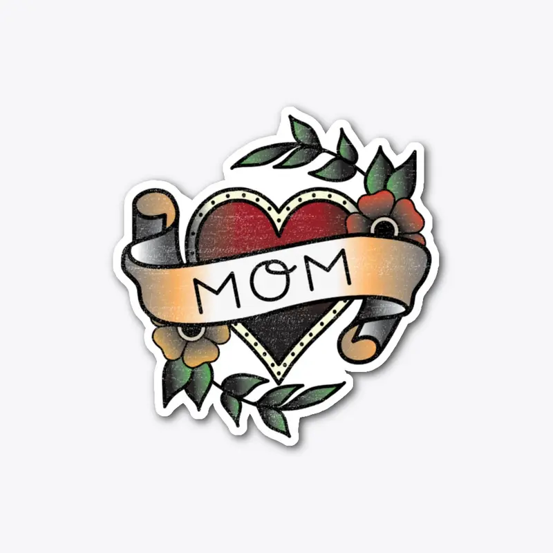 Mom Tattoo Sticker